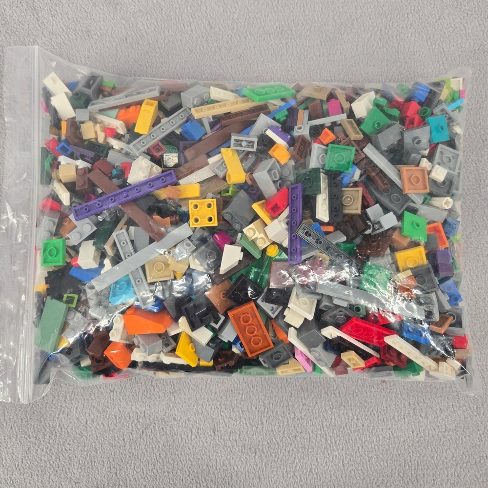 LEGO Bulk 2lb 2oz Mixed Building Bricks Plates Pieces Creative Play Multi